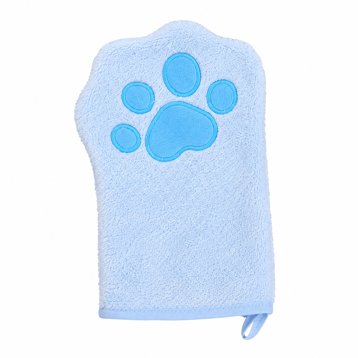 Paw-Shaped Pet Drying Mitt – Soft Quick-Absorbent Towel Glove for Dogs & Cats