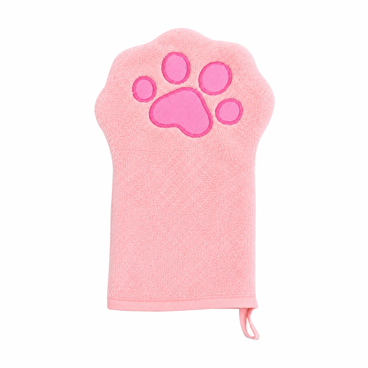 Paw-Shaped Pet Drying Mitt – Soft Quick-Absorbent Towel Glove for Dogs & Cats