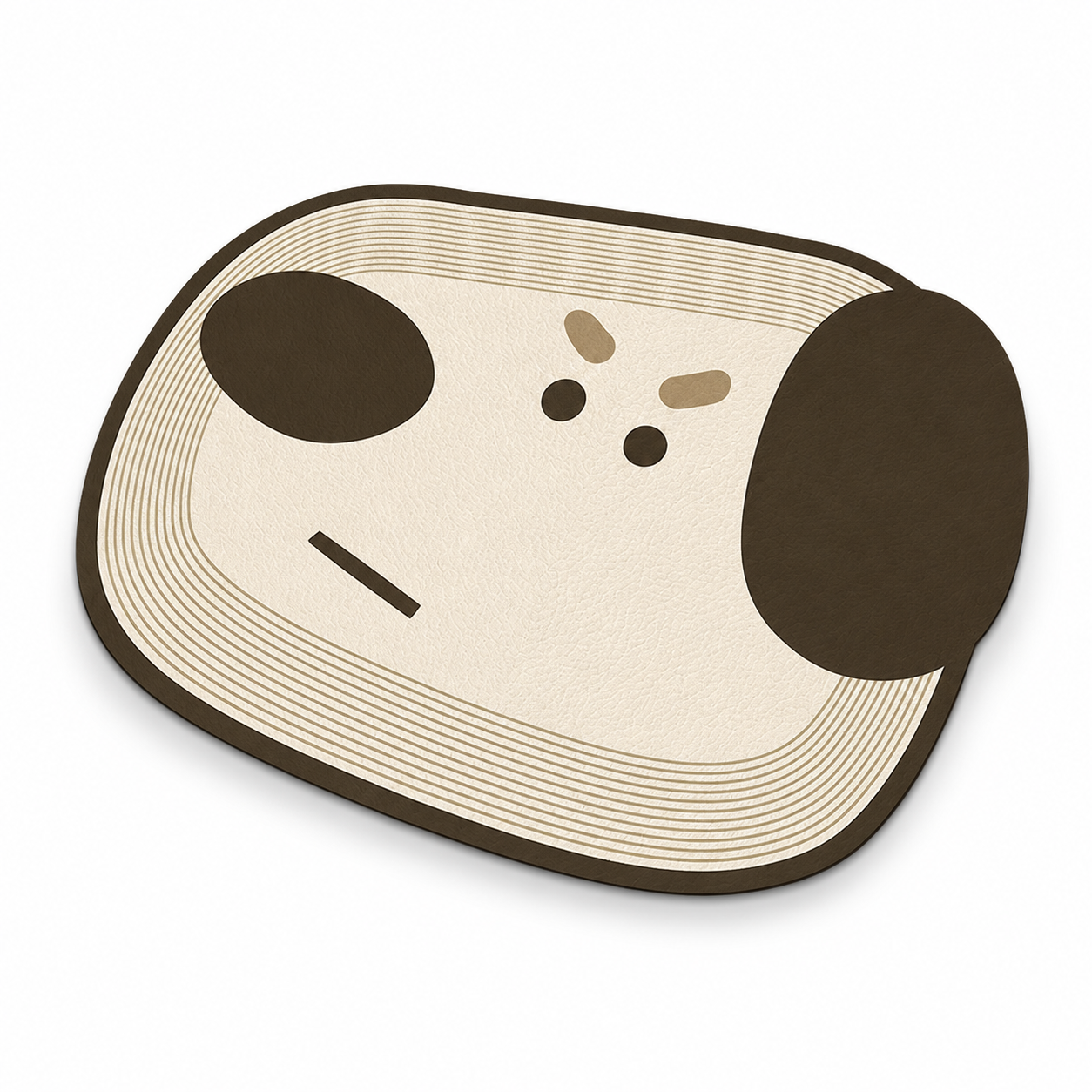 Cute Cat-Shaped Non-Slip Pet Feeding Mat – Easy-Clean Floor Protector for Food & Water Bowls