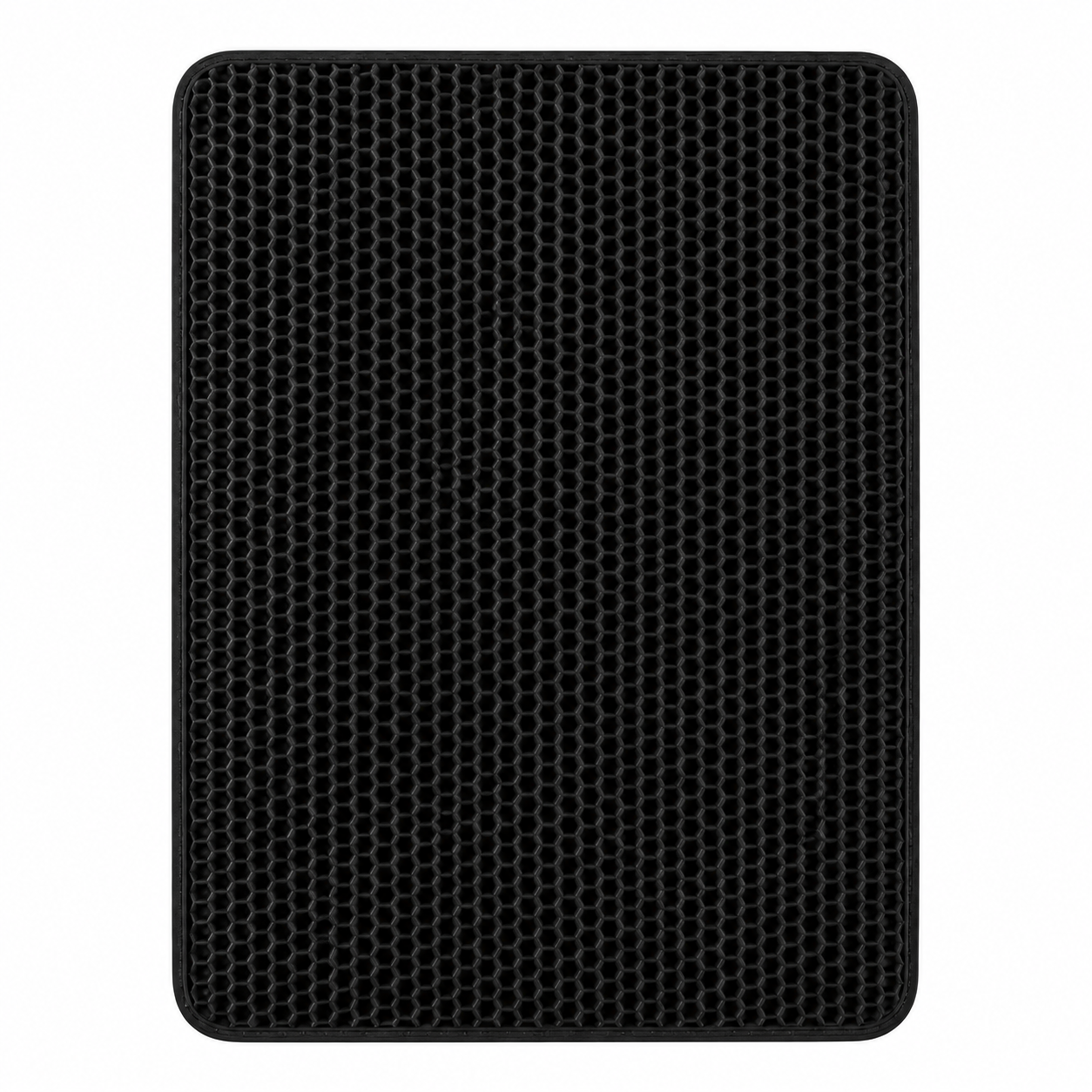 Double-Layer Honeycomb Cat Litter Mat – Soft Washable Litter Trapper for Cleaner Floors